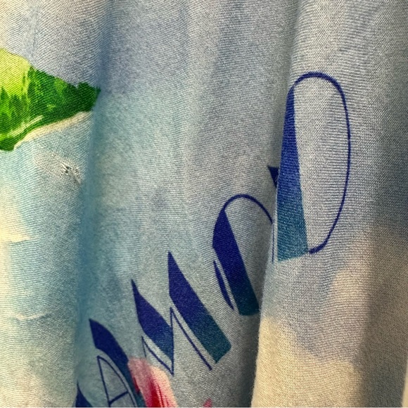 RIXO Marilyn Halter Blue Beachy Dress Size 12 - Picture 14 of 14